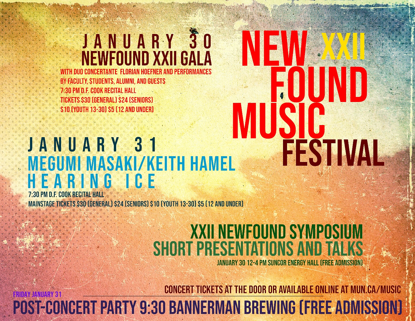 Newfound XXII Poster